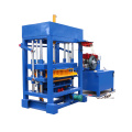 Ecological hand operated hydraulic concrete paving bricks block making machine